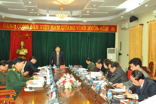 Các cấp ủy đảng cần tăng cường công tác giám sát, kiểm tra