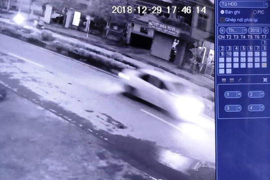 Công an công bố hình ảnh để truy tìm kẻ gây tai nạn chết người rồi bỏ trốn