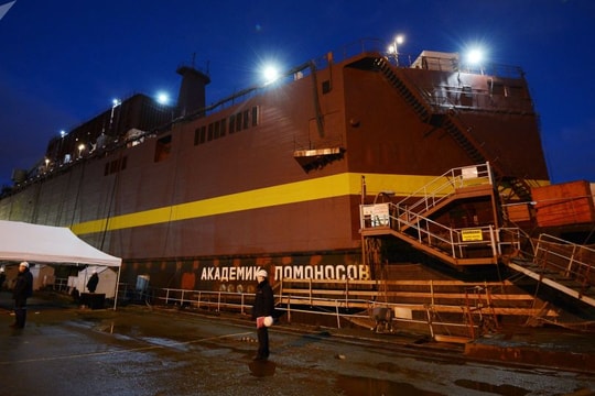 Rosgvardiya sẽ bảo vệ nhà máy nhiệt điện hạt nhân nổi đầu tiên trên thế giới