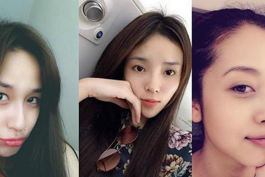 Nhan sắc thật của các hoa hậu Việt khi để mặt “mộc"