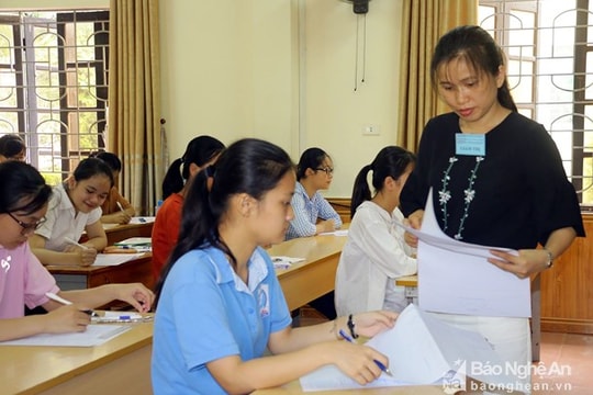 Gần 150 học sinh Nghệ An tham dự Kỳ thi học sinh giỏi quốc gia năm 2019