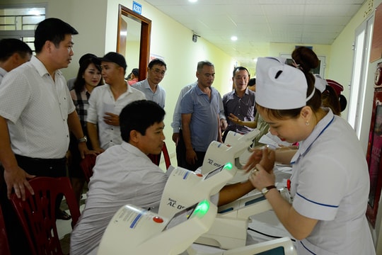 Nghệ An phát hiện 10 lái xe dương tính với ma túy