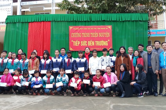 Các hoạt động hỗ trợ, sẻ chia với người nghèo, học sinh khó khăn