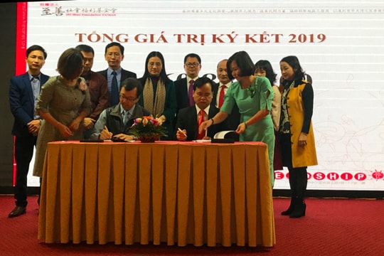 Dự án Zhi-shan Foundation tài trợ hơn 17 tỷ đồng cho trẻ em miền Trung 