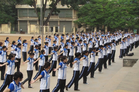 Phấn đấu mỗi học sinh, sinh viên hoạt động thể lực 60 phút mỗi ngày