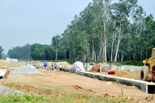 Đại lộ Vinh - Cửa Lò: Tiến độ giãn cùng... lời hứa!