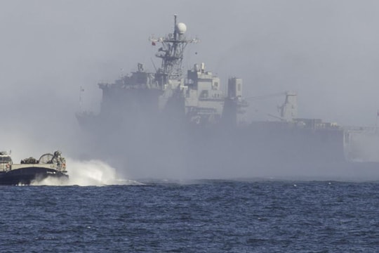 Chính quyền Crimea loại trừ khả năng xuất hiện tàu chiến của NATO trên biển Azov