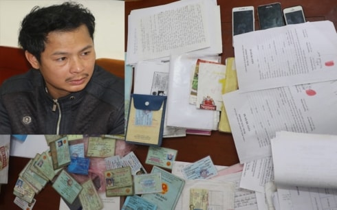 Bắt quả tang đối tượng cho vay nặng lãi tới 160%/năm