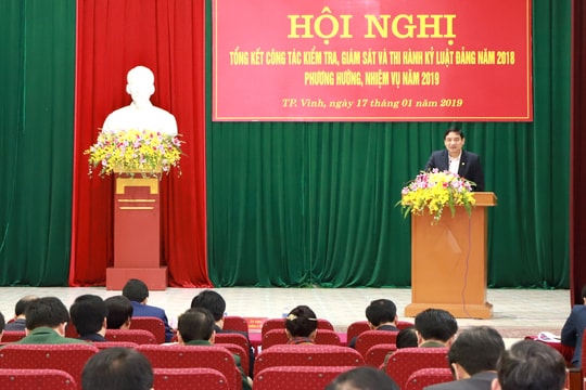 Đồng chí Nguyễn Đắc Vinh: Phải quan tâm đến quy trình rút kinh nghiệm sau kiểm tra