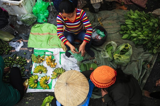 Chợ quê ngày rằm tháng Chạp