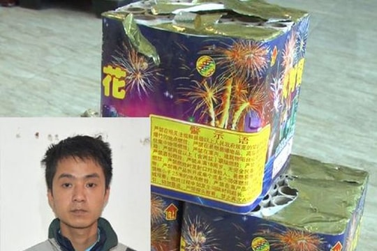 Cho cháu gửi hàng, khi công an kiểm tra mới biết là pháo