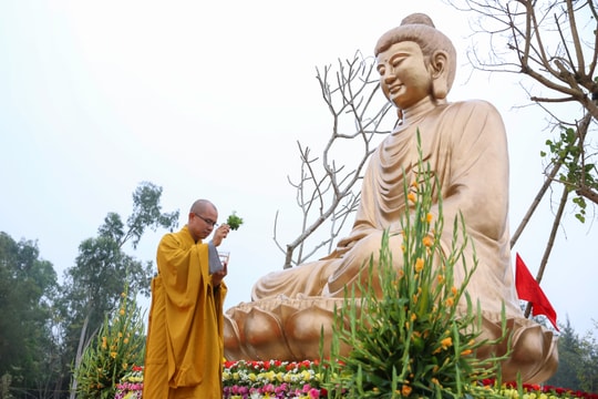 Trang trọng lễ an vị tượng Thích Ca Mâu Ni Phật