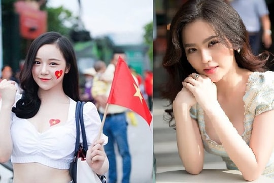 Ảnh về những Girls xinh nổi tiếng sau 1 đêm khi cổ vũ ĐT Việt Nam