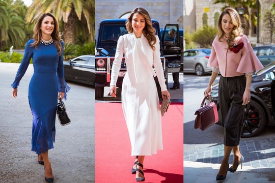 Hoàng hậu Jordan là biểu tượng thời trang thế giới