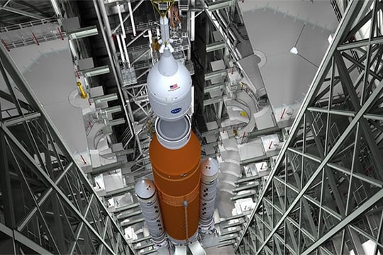 NASA tiết lộ về siêu tên lửa đưa con người đến tận sao Hỏa