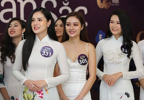 Cận cảnh dàn người đẹp thi Hoa hậu Bản sắc Việt