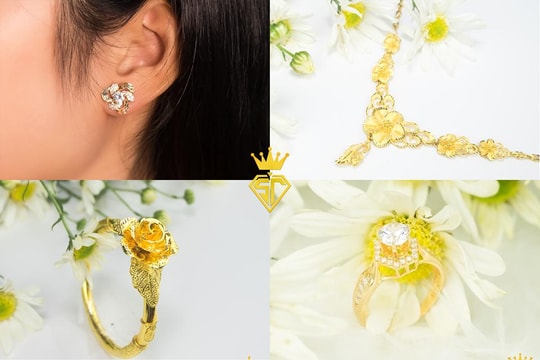 Vàng bạc Song Thương - Địa chỉ uy tín sắm trang sức đón xuân 