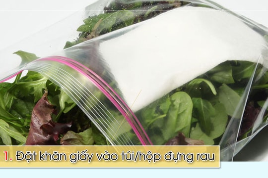7 cách giữ rau củ tươi ngon trong những ngày Tết