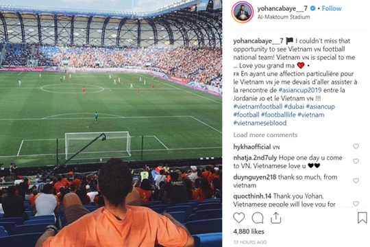 Quang Hải được tuyển thủ Pháp nhắn tin khích lệ 