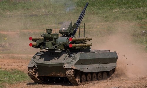 Nga chính thức trang bị robot chiến đấu Uran-9