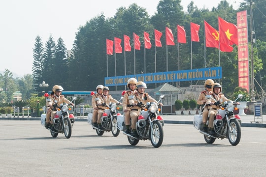 Thành phố Vinh ra quân phòng, chống tội phạm đảm bảo ANTT dịp Tết Nguyên đán