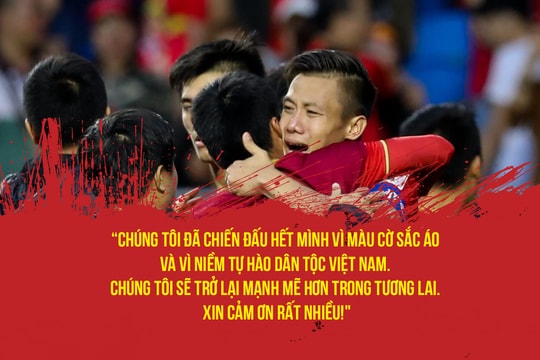 Đội trưởng Quế Ngọc Hải: “Chúng tôi sẽ trở lại mạnh mẽ hơn trong tương lai“