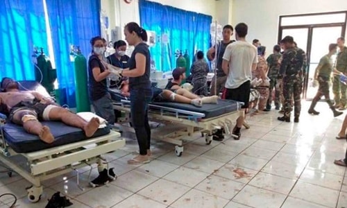 Đánh bom kép tại Philippines, ít nhất 21 người chết