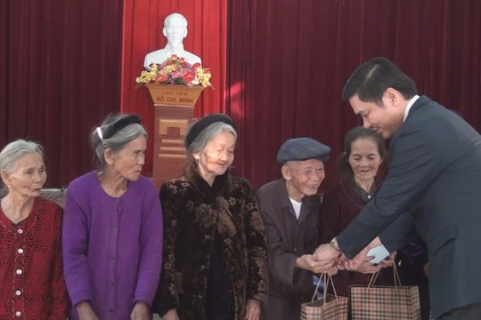 Hoạt động thiện nguyện Tết Vì người nghèo tại các địa phương