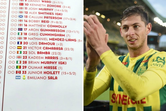 Cầu thủ trên chuyến bay mất tích được điền vào danh sách trận đấu; Loạt trận sáng 30/1