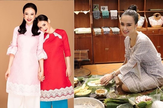 Sao Việt gói bánh, làm mứt, trang hoàng nhà cửa đón Tết Kỷ Hợi