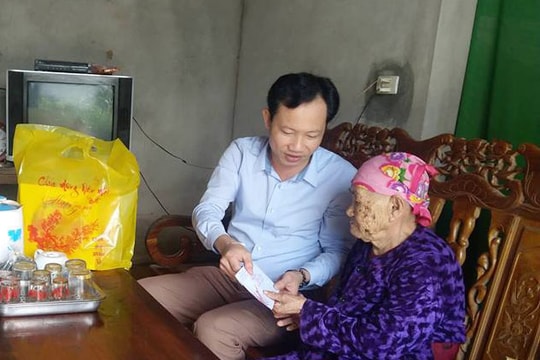 Trao quà gia đình chính sách, hỗ trợ người nghèo đón Tết ở các địa phương