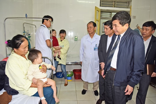 Yêu cầu thành phố Vinh rà soát chính xác số bệnh nhân mắc sởi 