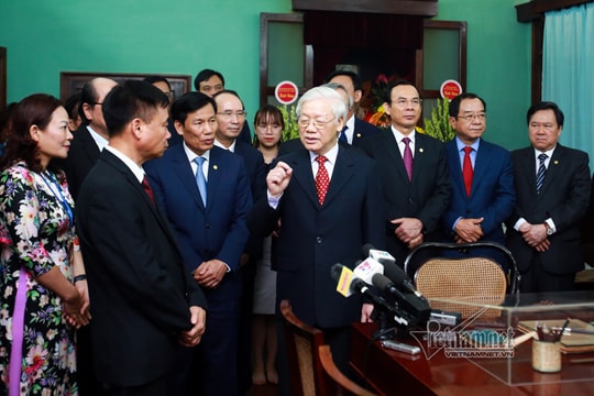 Chia sẻ của Tổng Bí thư, Chủ tịch nước ở Nhà 67 - nơi Bác Hồ chia xa