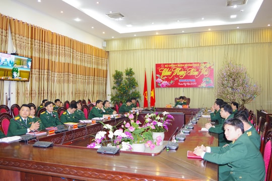 Bộ Quốc phòng tổ chức giao ban trực tuyến đầu năm mới Kỷ Hợi 2019