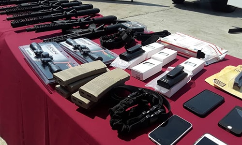 Venezuela thông báo vừa tịch thu một lô vũ khí có nguồn gốc từ Mỹ