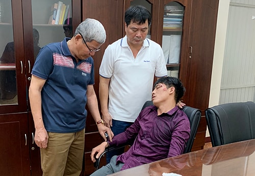 Sếp hình sự cải trang quật ngã nghi can cướp trạm thu phí Long Thành