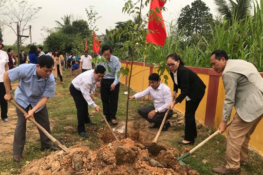 Các địa phương, đơn vị phát động "Tết trồng cây đời đời nhớ ơn Bác Hồ"