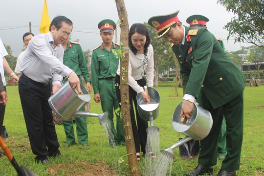 Các địa phương, đơn vị sôi nổi hưởng ứng Tết trồng cây