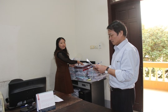 Kiểm tra đột xuất chấp hành kỷ luật, kỷ cương hành chính tại huyện Nam Đàn