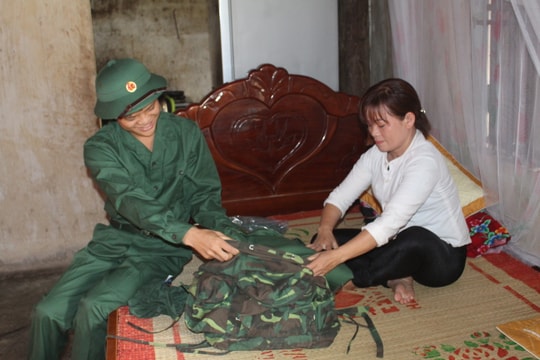 Các địa phương, đơn vị sẵn sàng cho mùa huấn luyện chiến sỹ mới