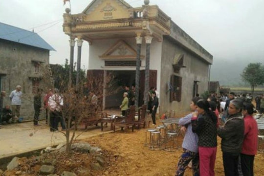 Trưởng công an xã chết trong tư thế treo cổ ở chuồng trâu