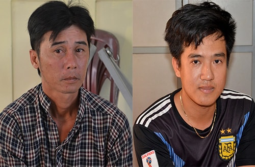 Hai người giả danh cảnh sát chặn xe xin tiền