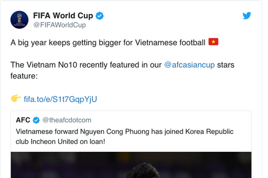 FIFA khen ngợi đặc biệt Công Phượng; Văn Lâm hòa nhập rất nhanh tại Muangthong