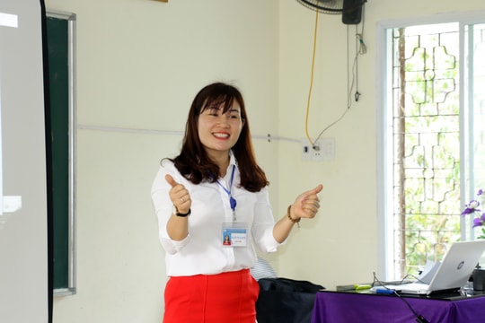 Gặp cô giáo đạt “thủ khoa” Hội thi giáo viên dạy giỏi tỉnh Nghệ An