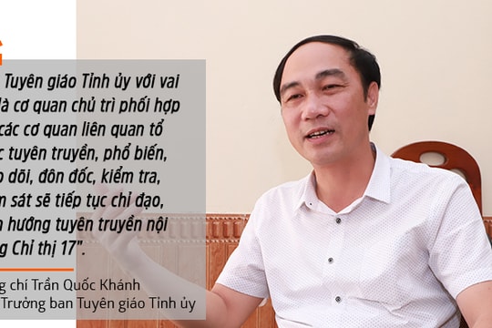 Thực hiện Chỉ thị 17: Siết chặt kỷ cương, kỷ luật để nâng cao trách nhiệm công vụ