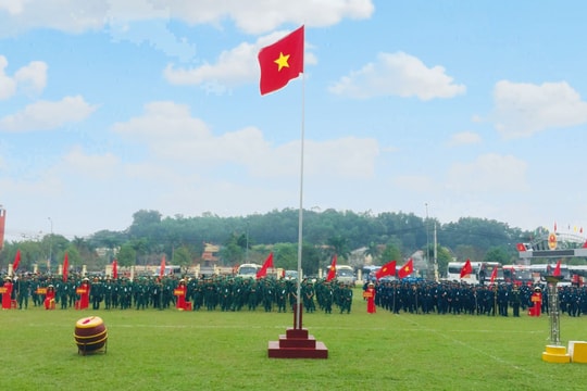 Ngày hội tòng quân tại các địa phương ở Nghệ An