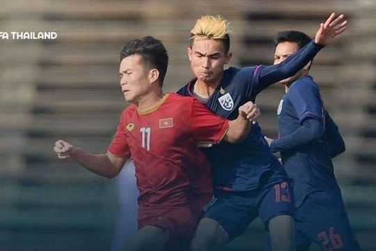 Hòa Thái Lan, U22 Việt Nam giành ngôi nhất bảng giải U22 Đông Nam Á