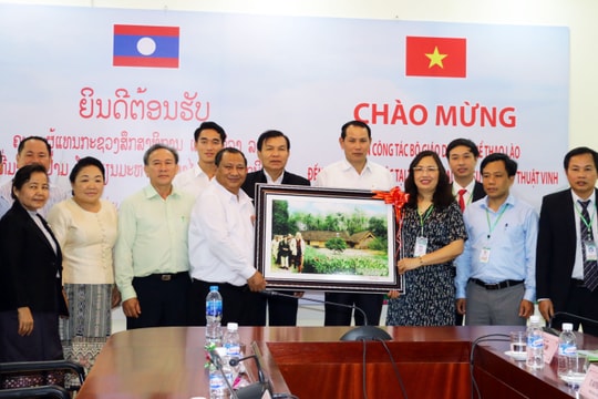 Tăng cường hợp tác đào tạo giữa Trường Đại học Sư phạm KT Vinh và nước CHDCND Lào