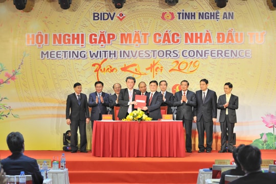 Nghệ An thu hút gần 22.000 tỷ đồng tại Hội nghị Gặp mặt các nhà đầu tư Xuân Kỷ Hợi
