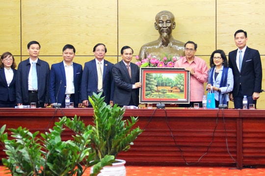 Không ngừng thúc đẩy hợp tác kinh tế giữa Nghệ An với Thái Lan
